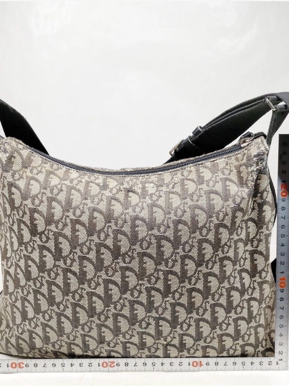 Christian Dior Trotter Diorissimo Shoulder Bag Crossbody - Picture 3 of 12